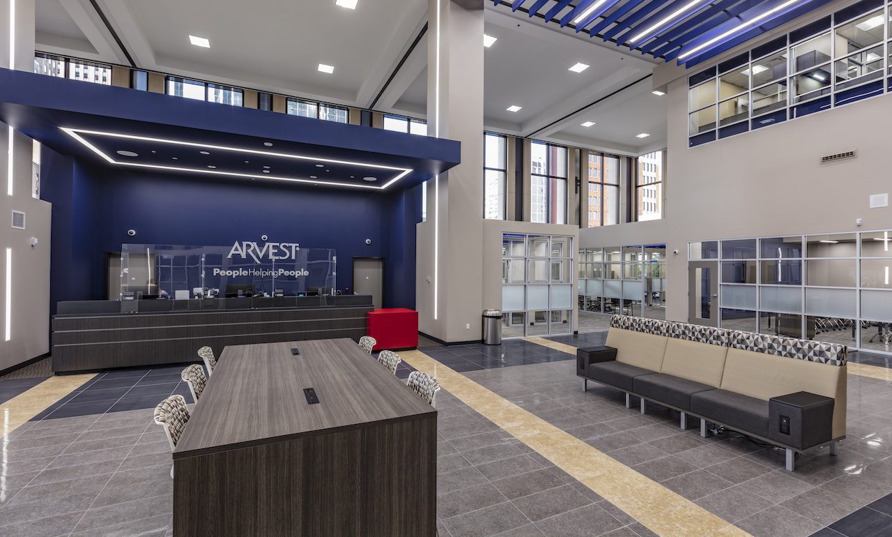 Arvest Tower Banking Center Renovation project photo